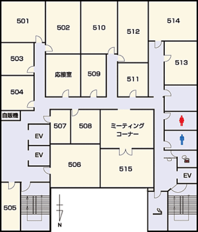 5F フロアマップ